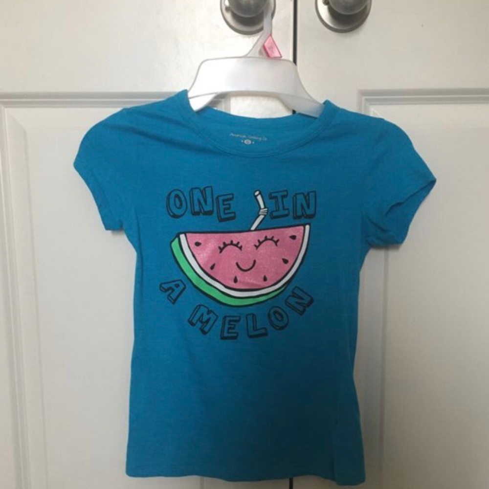 Blue watermelon shirt